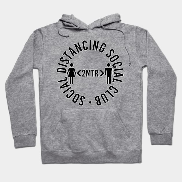 Social Distancing Social Club Keep Your Distance Hoodie by youokpun